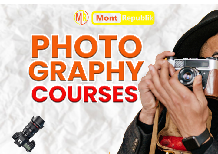 Photography studio camera and lighting